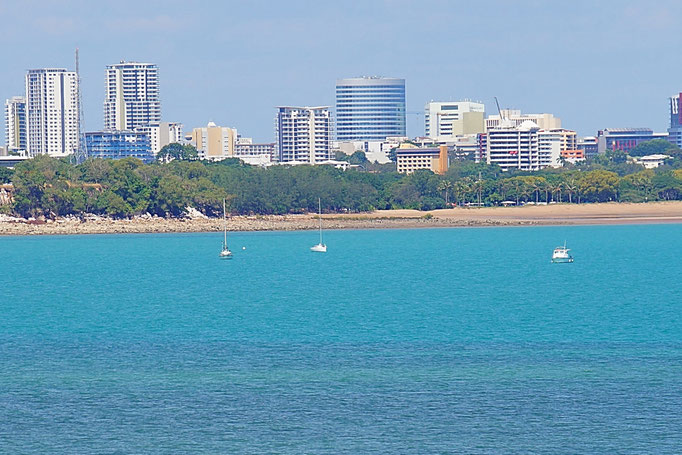 Darwin ist eine moderne grüne Stadt am Meer. Auch Adelaide ist sehenswert.