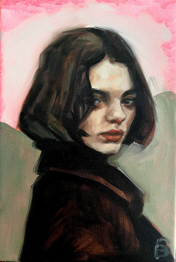 PARTIR / oil painting on canvas / 20 x 30 cm / 2025