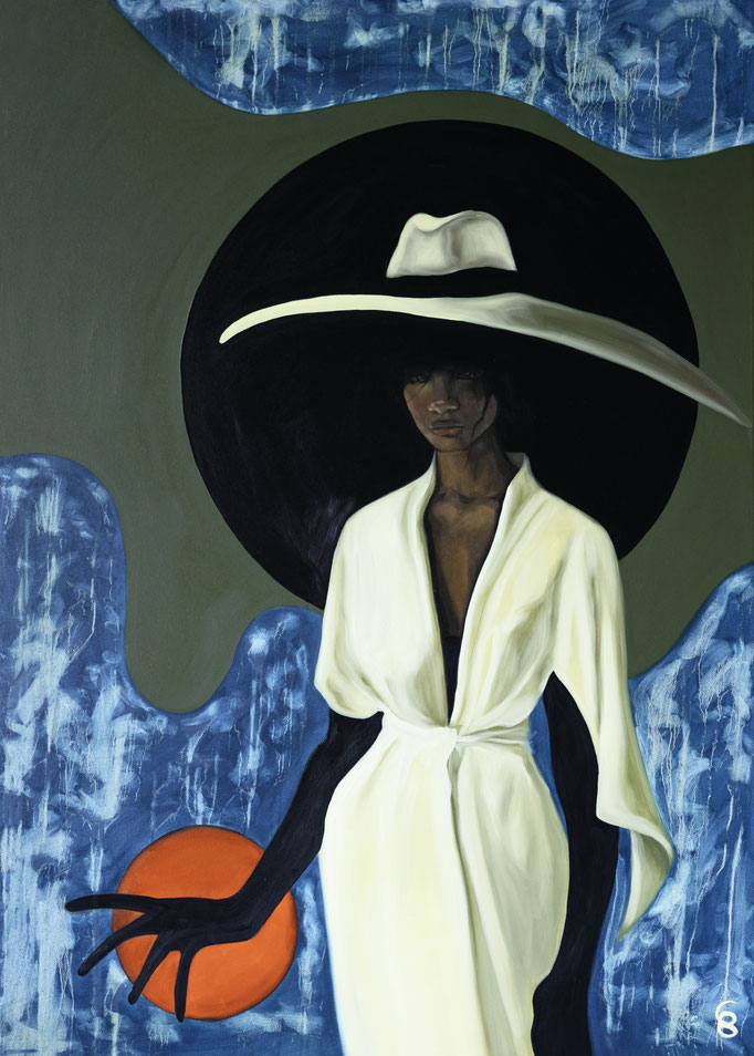 SECRET / oil painting on canvas / 130 x 110 cm / 2021 / SOLD