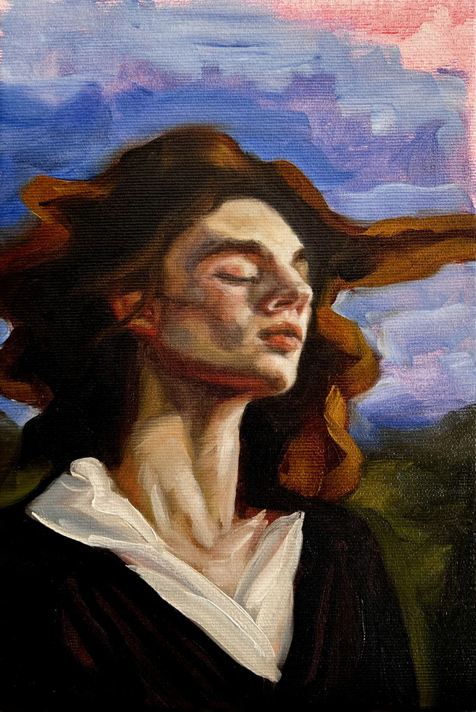 SPACE / oil painting on canvas / 20 x 30 cm / 2025