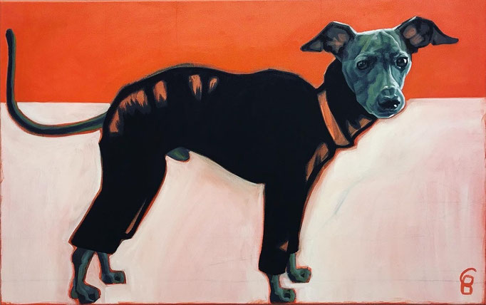 OSCAR / oil painting on canvas / 100 x 70 cm / 2020