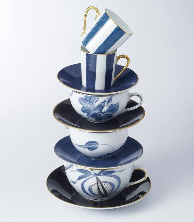 Marie Daage, handbemaltes Limoges Porzellan