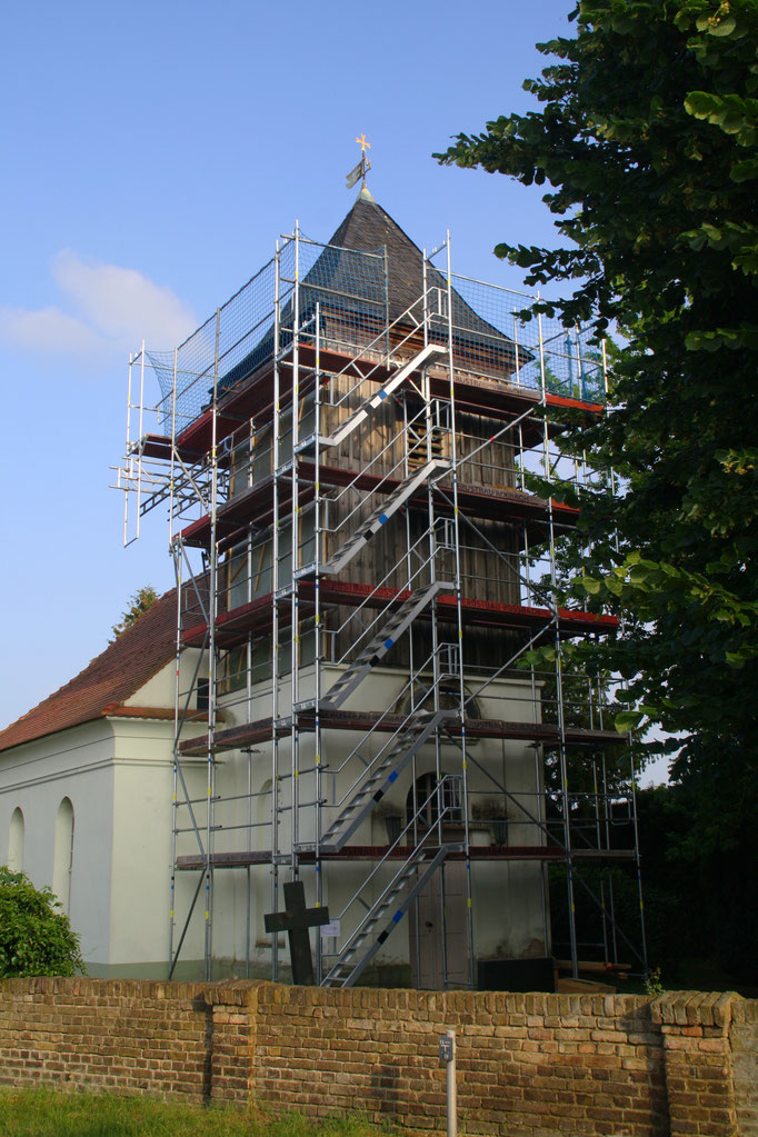 ...bei heißen Temperaturen hoch hinaus