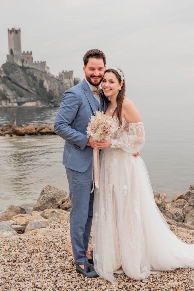 Heiraten am Gardasee Hochzeitsfotografin Malcesine Garda Lazise Torbole Comersee Lago di Como