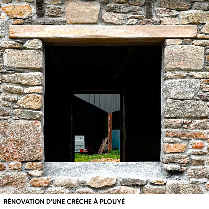 RÉNOVATION D'UNE CRÈCHE À PLOUYÉ