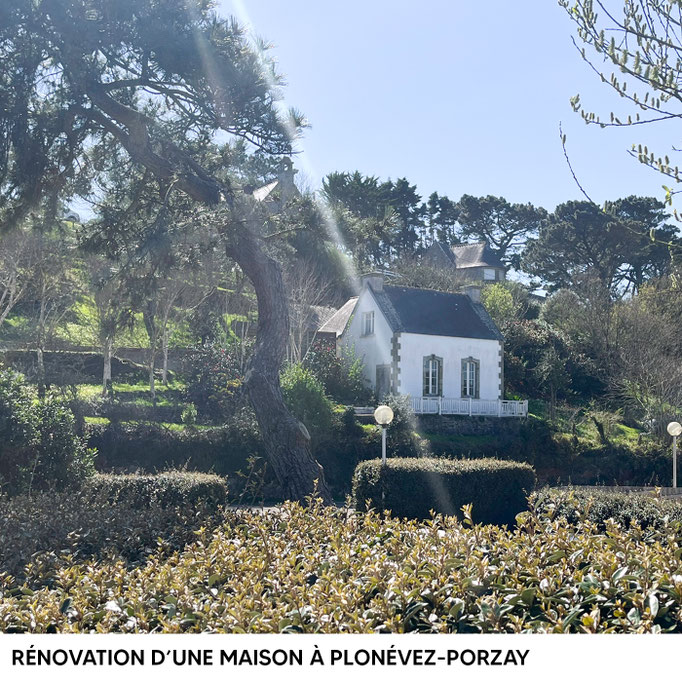 RÉNOVATION D'UNE MAISON À PLONÉVEZ-PORZAY