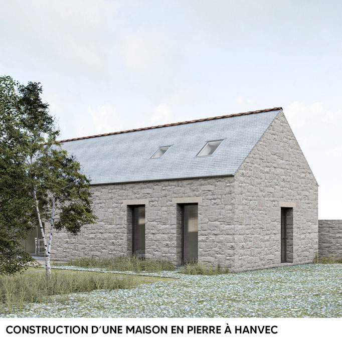 CONSTRUCTION D'UNE MAISON EN PIERRE