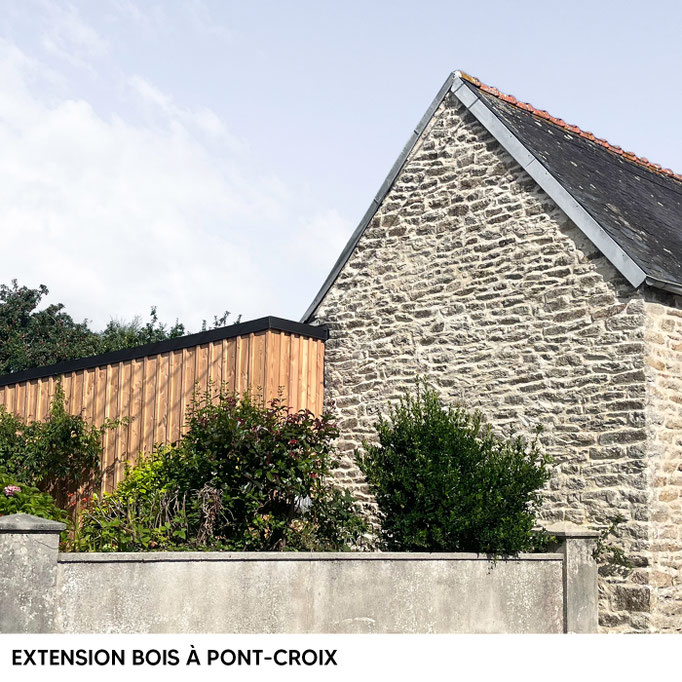 EXTENSION BOIS À PONT-CROIX
