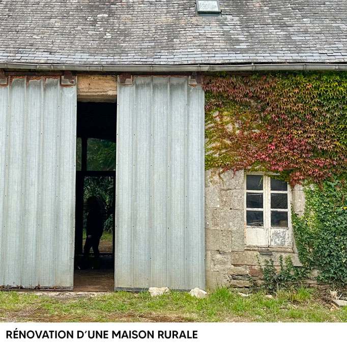 RÉNOVATION D'UNE MAISON RURALE