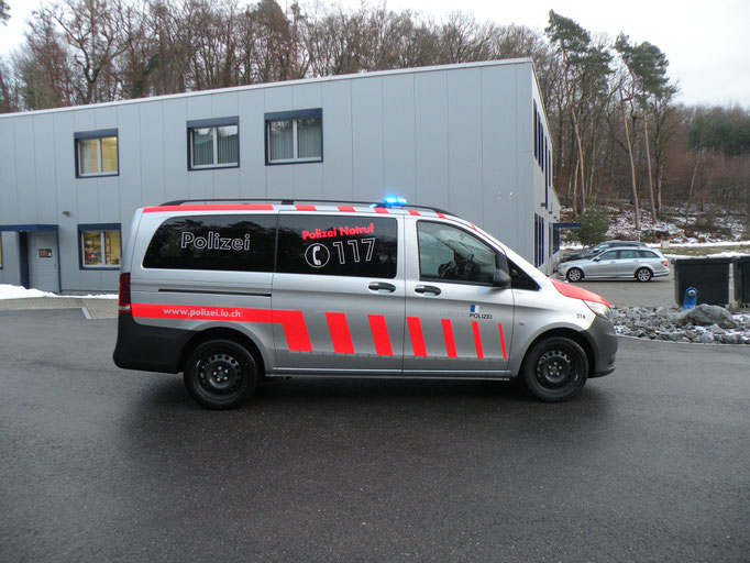 Kantonspolizei Luzern Mercedes Vito