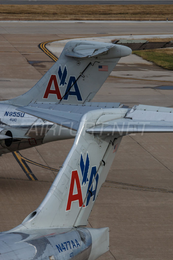 American Airlines McDonell Douglas MD-82 Tail 