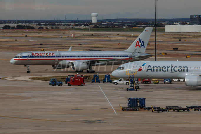 American Airlines Boeing 757-200 neue und alte Bemalung 