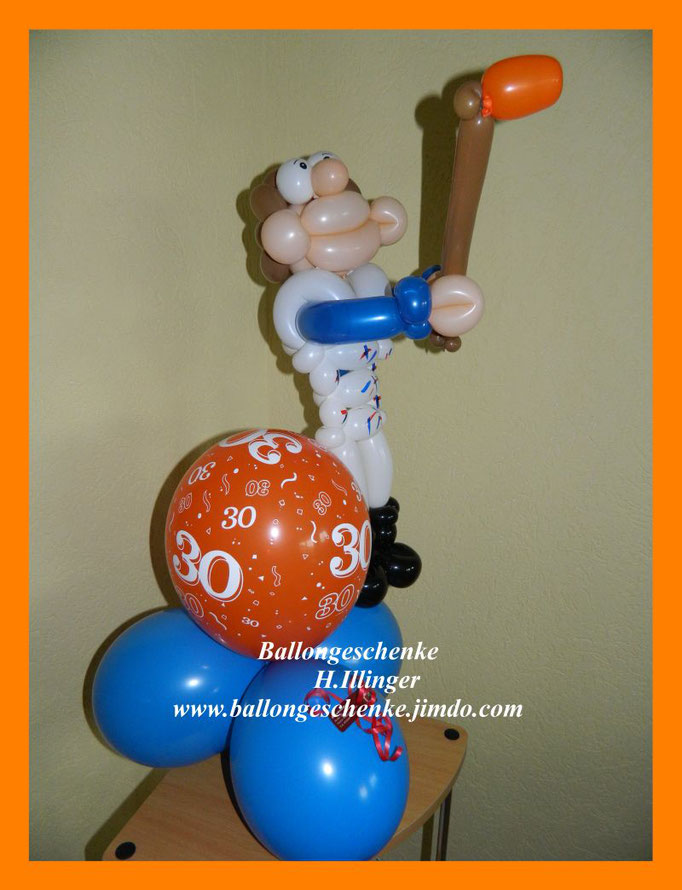 Maler mit Motivballon    -      Preis  16,50 €