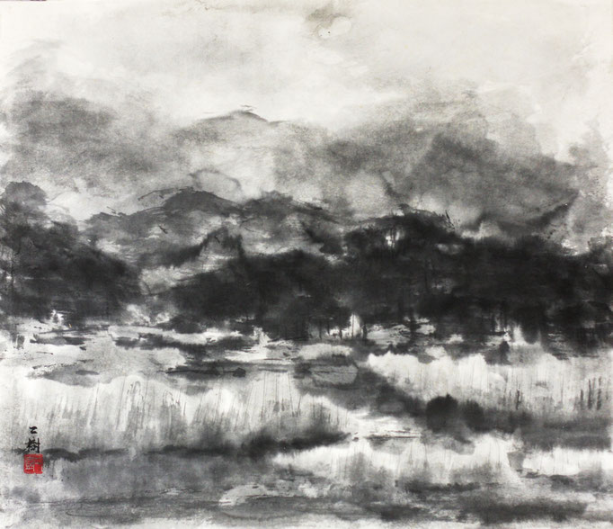 風景　F10