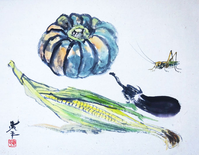野菜と蟋蟀　F6