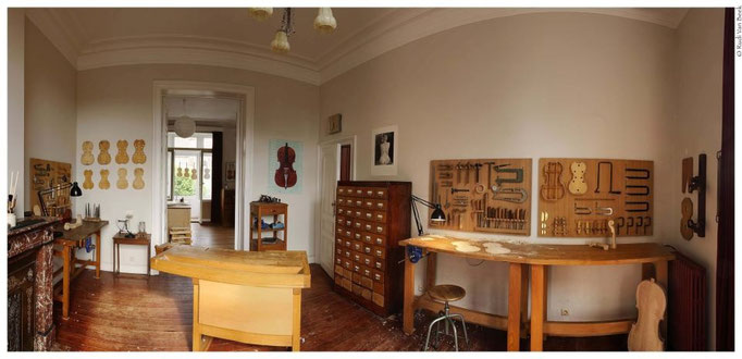 Former Workshop at Avenue du Roi, Brussels © Rudi Van Beek, 2009