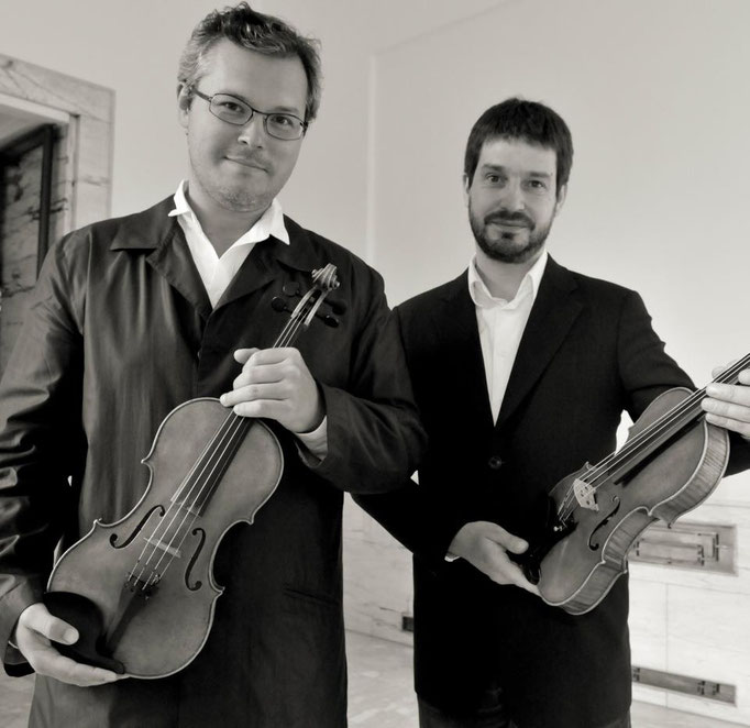 Violinist Vadim Repin & Thomas Meuwissen, BOZAR Brussels © Yves Gervais, 2008
