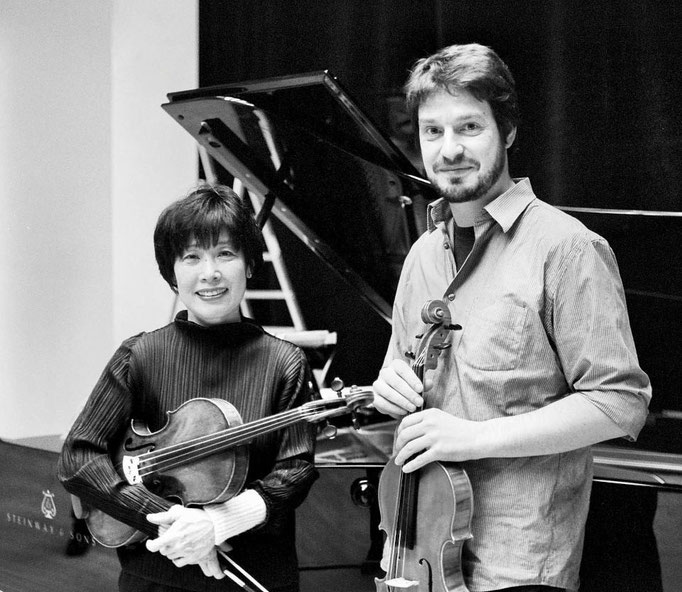 Violinist Nobuko Imai & Thomas Meuwissen, 2003 