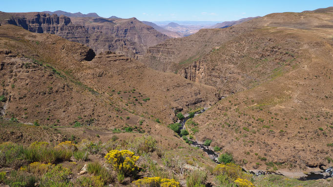 Chutes de Ketane ; Lesotho. Voyage Maxime Lelièvre