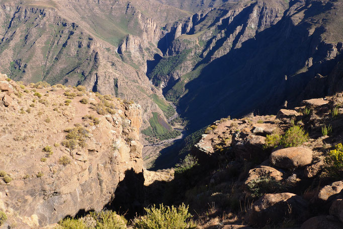 Chutes de Ketane ; Lesotho. Voyage Maxime Lelièvre