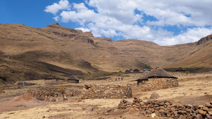 Thamatu ; Lesotho. Voyage Maxime Lelièvre