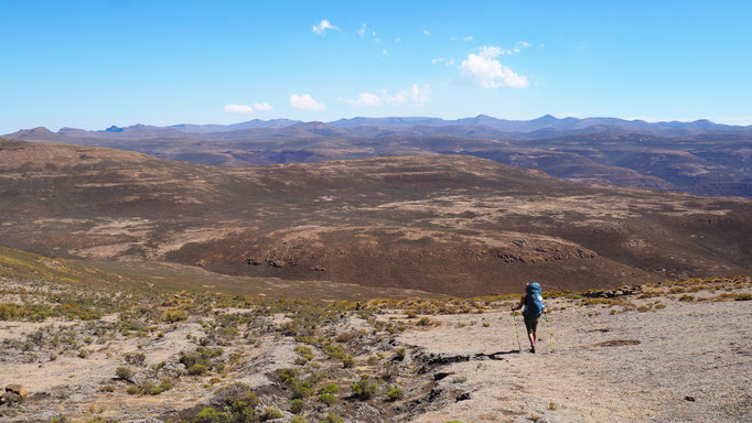 Entre Sani et Sehlabathebe ; Lesotho. Voyage Maxime Lelièvre