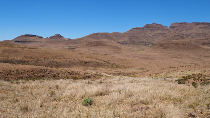 Environs du village de Thamatu ; Lesotho. Voyage Maxime Lelièvre