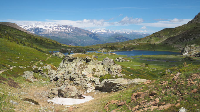 Randonnée du lac Fourchu depuis la Grenonière ; Ornon ; massif du Taillefer. Voyage Max de Nature