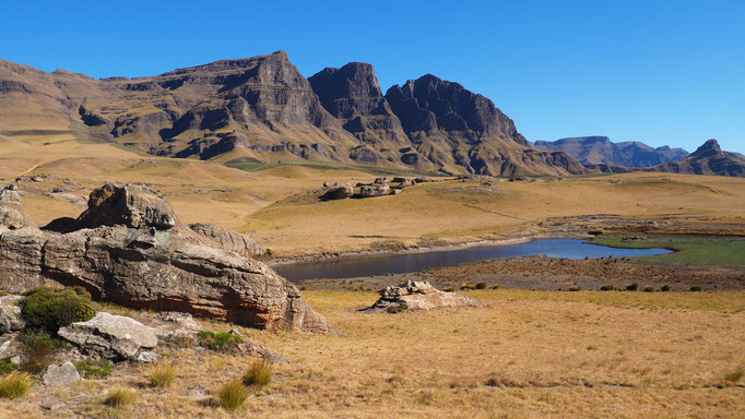 Parc du Sehlabathebe ; Lesotho. Voyage Maxime Lelièvre