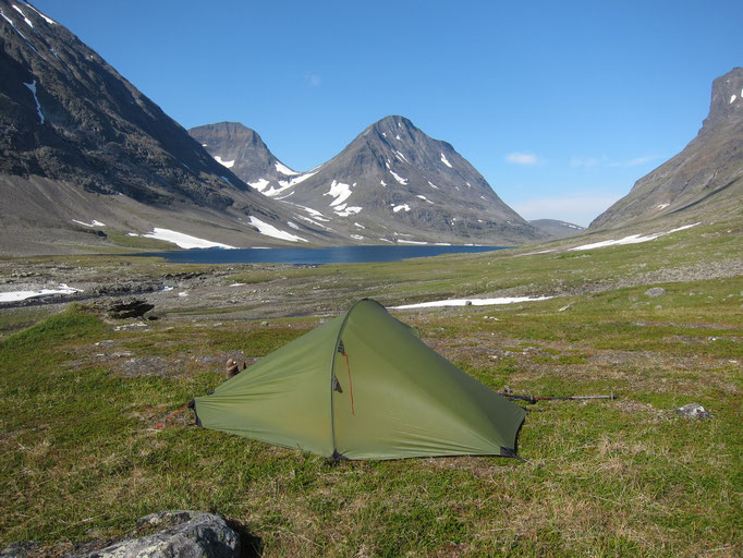 Camp in Njoatsosvagge