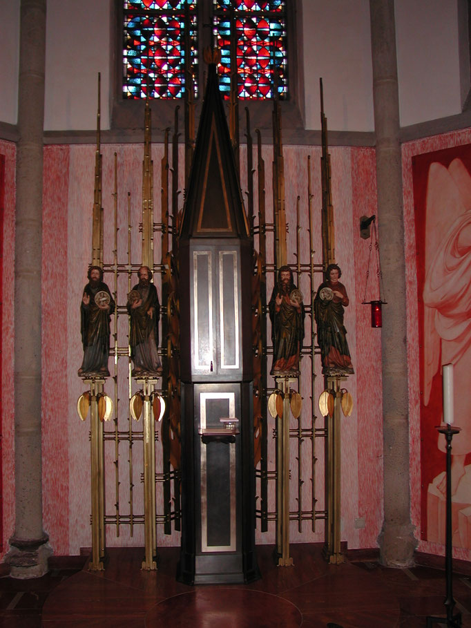 Altar Kirche Neuss vergoldet