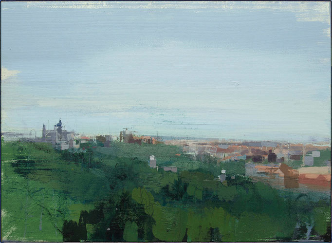 Madrid hacia el sur. 37x27 cm.