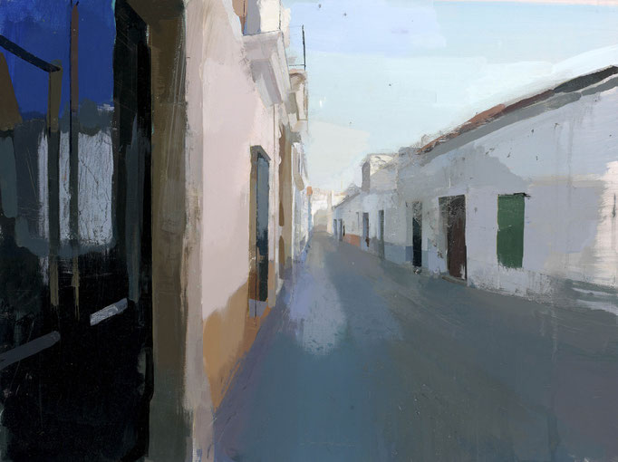 Casas. 60x80 cm.
