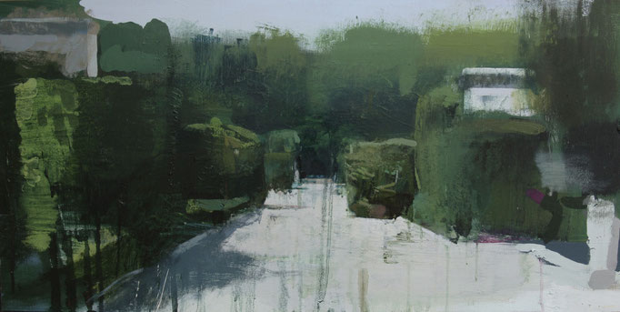 Jardín. 45x90 cm.