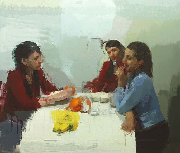 La comida. 90x105 cm.