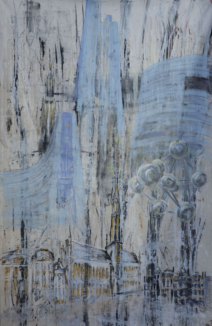 "Impressions Brussles"  160 x 240cm 