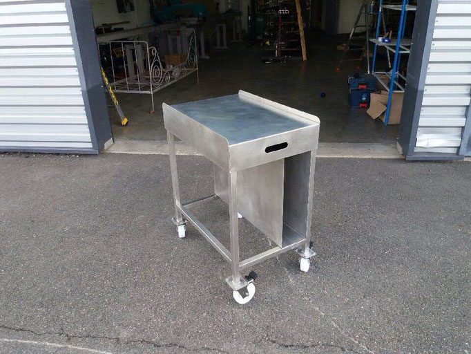 table inox pour laboratoire