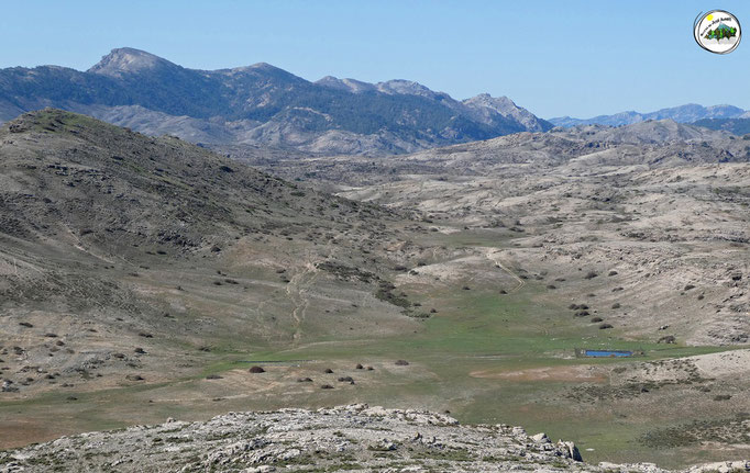Vistas a la zona de la Losilla, desde el cerro de las Peleas.