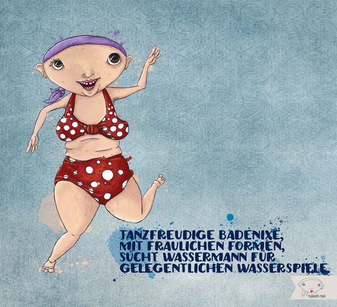 Kontaktanzeige weiblich | Wandkunst, Postkarte