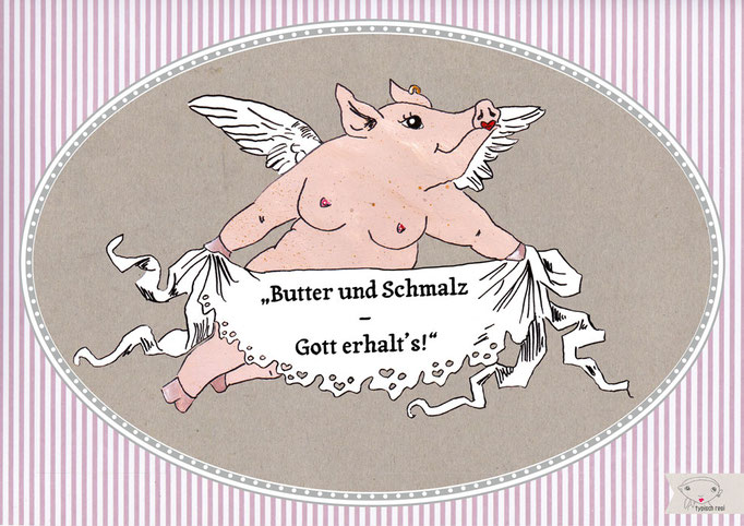 Schmalz - Postkarte
