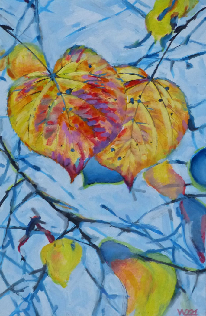 Love is... - 33 x 50 cm  Ölfarbe, 3mm MDF-Platte  100.00€