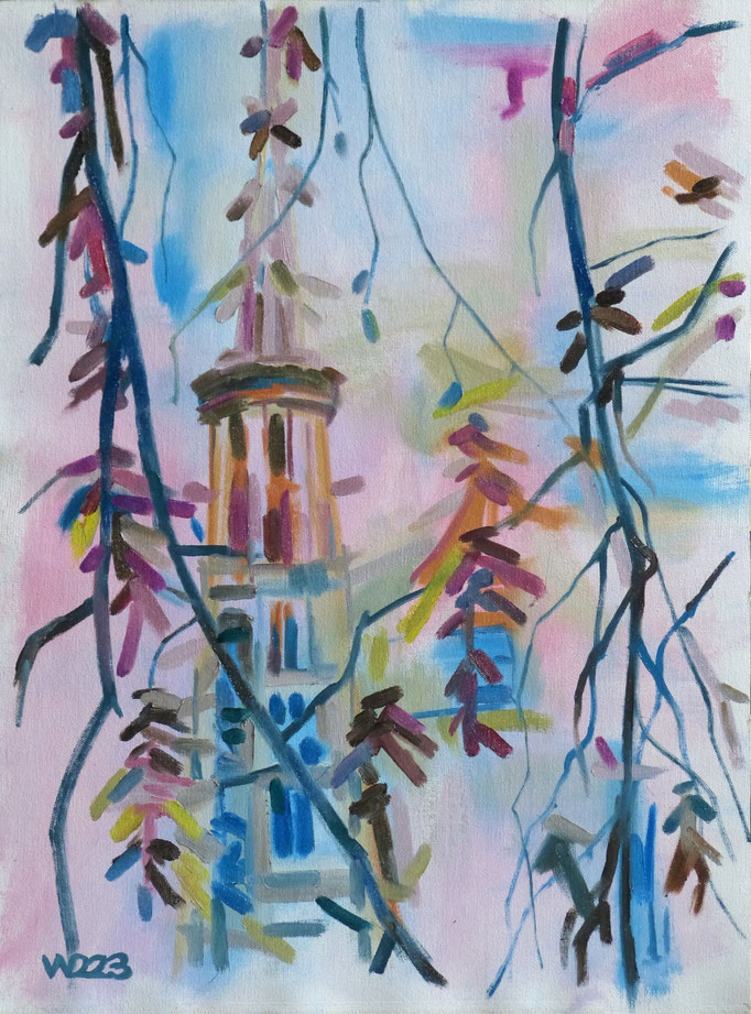 St. Peter und Paul - 40 x 53 cm  Ölfarbe auf Leinwand   60.00 €