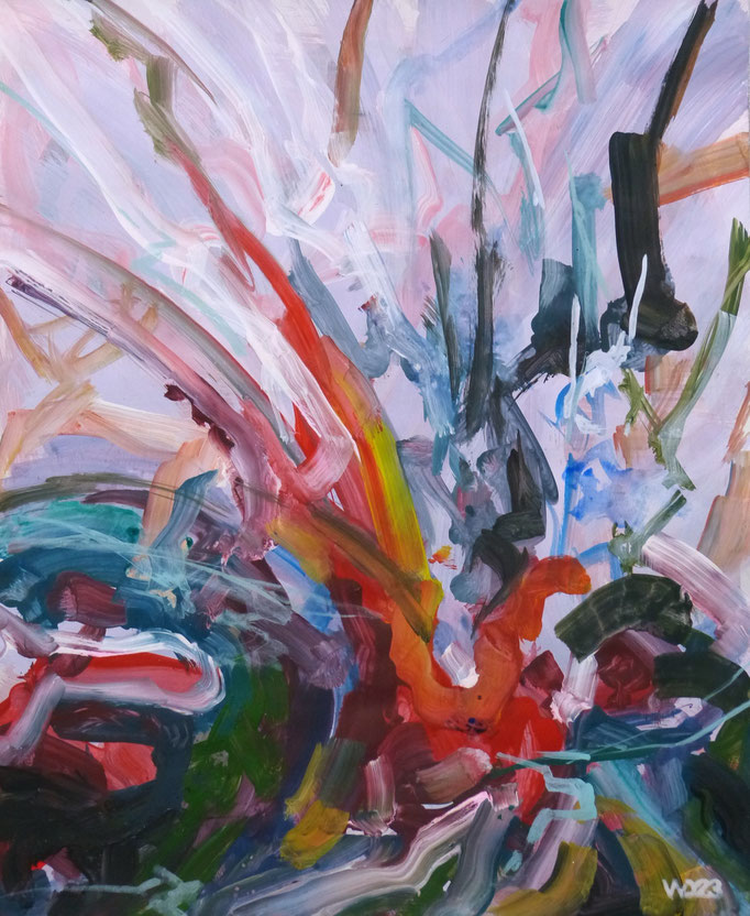 A63 - 59 x 49 cm  Acrylfarbe aufs Papier    50.00 €