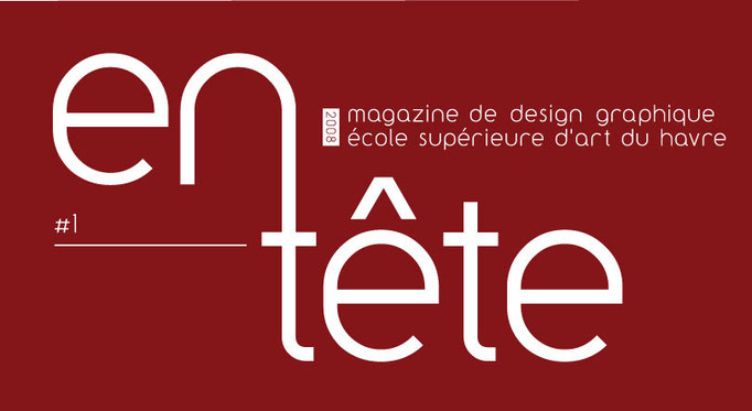 Logo Magazine de Design graphique Ecole Supérieure d'Art du Havre