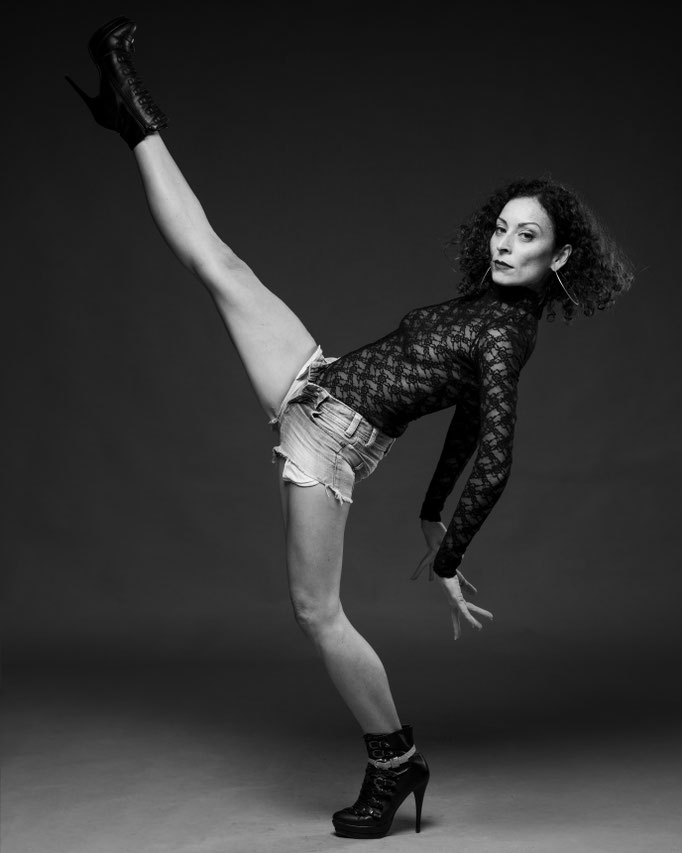Berlin, Schwarz weiß, Ballerina, Denim hot Panns