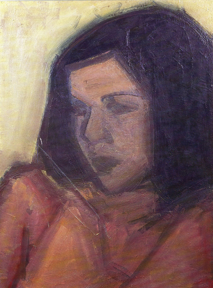 Ketty, [1977 ] huile sur toile, collection particulière, Paris 