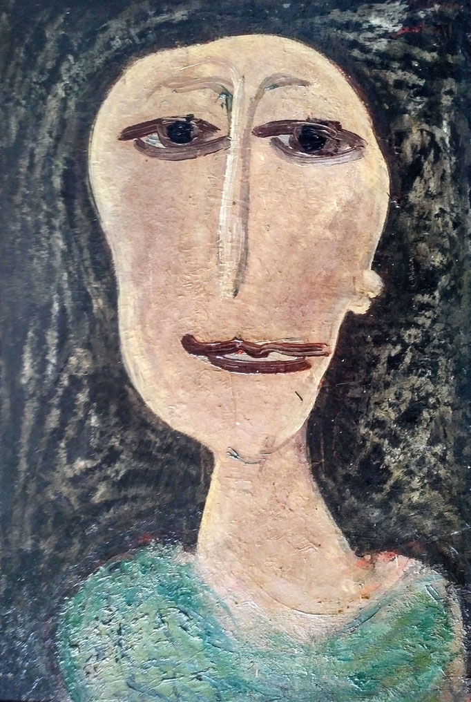 Artemise, huile sur toile, [1970], collection d'atelier 