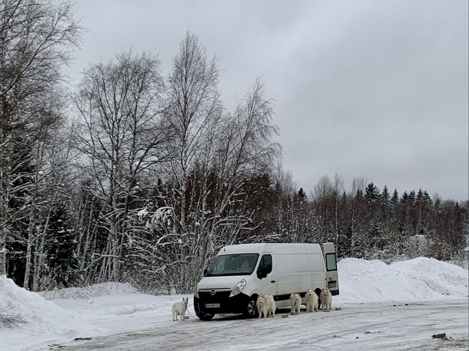Pause vor Umeå
