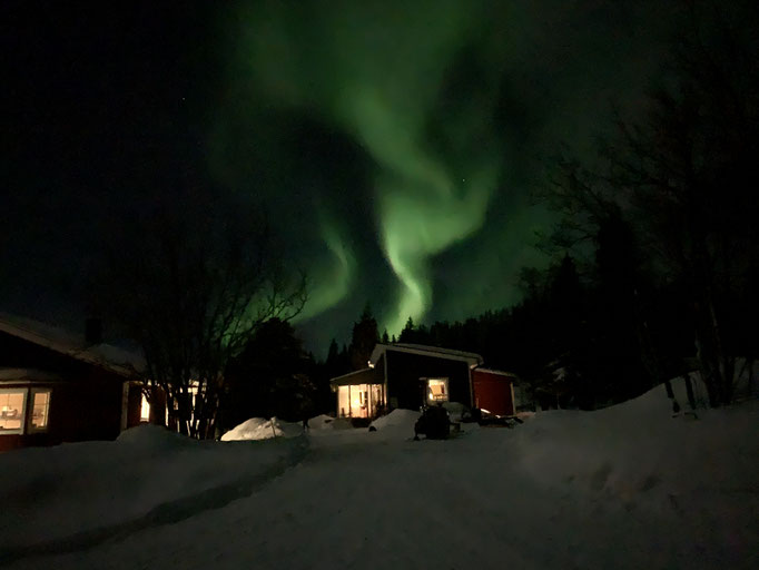 Nordlicht über Bockträsk