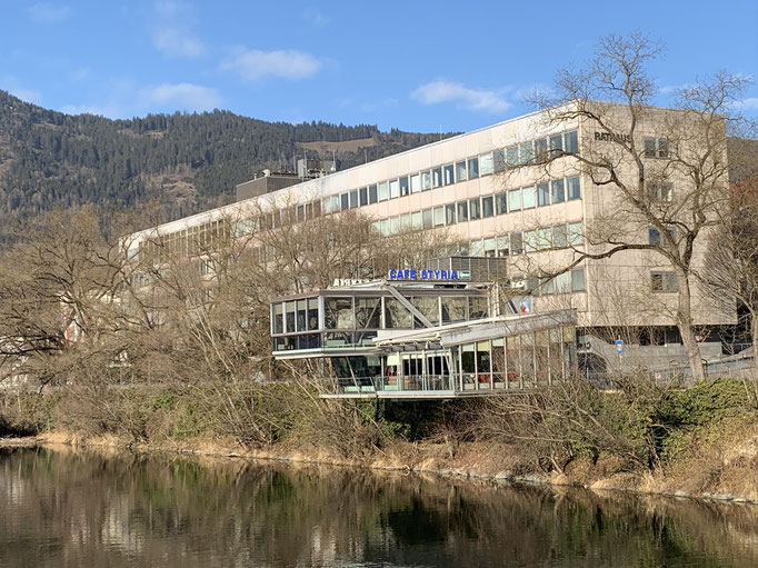 zum Abschied noch ein Besuch im Cafe Styria